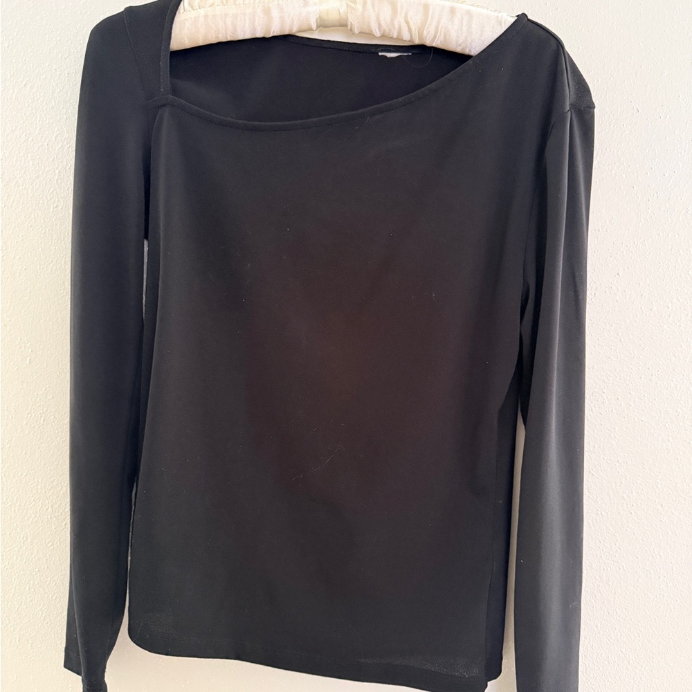 Elegant Black Women's Top